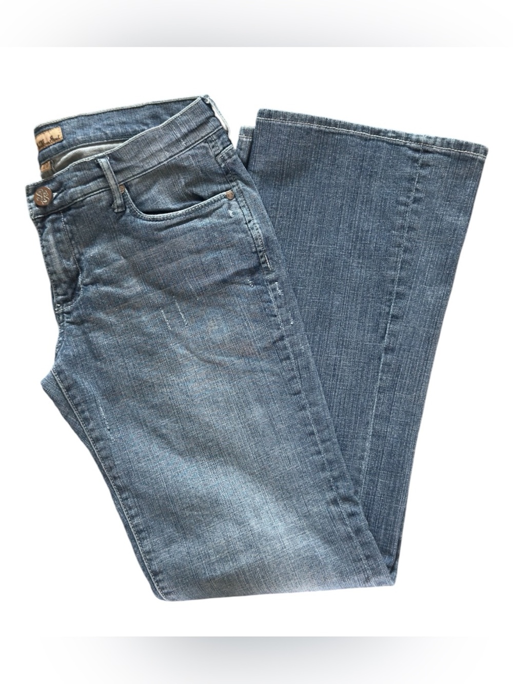 See Thru Soul I Am Frankie Low Rise Bootcut Stretch Jeans Size 29 Y2K 29x30
